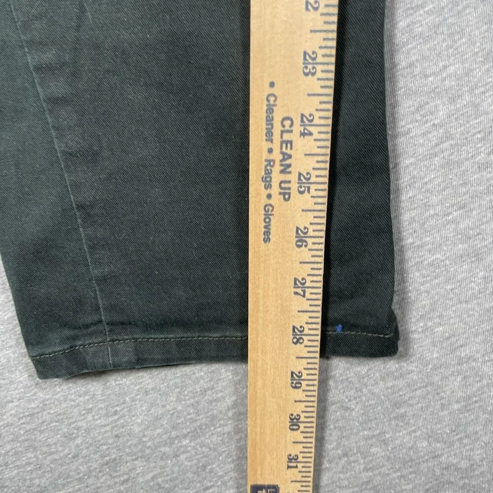 5.11 Tactical Chino Pants Mens 36x29 Green Cotton Polyester Stretch Workwear